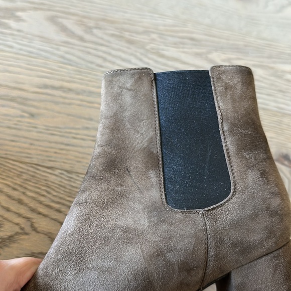 SAINT LAURENT BROWN SUEDE BOOTS 36 - Picture 8 of 8